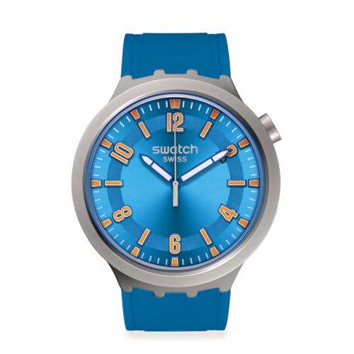 Montre Swatch Blue IN The Works pour sublimer vos tenues urbaines