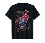 Marvel Spider-Man Far From Home Web Swing Shatter Portrait T-Shirt