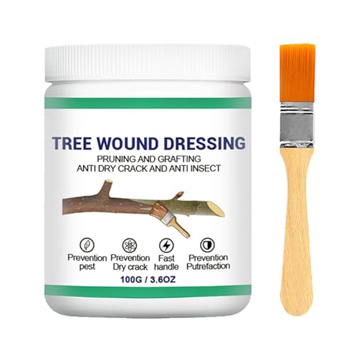 Tree Pruning Sealer, Grafting Wax, Tree Wound Sealer, TreeWound Dressing, TreeSealer After Cutting, TreeBark Repair, Tree Wound Pruning Sealer (1pcs,118g)
