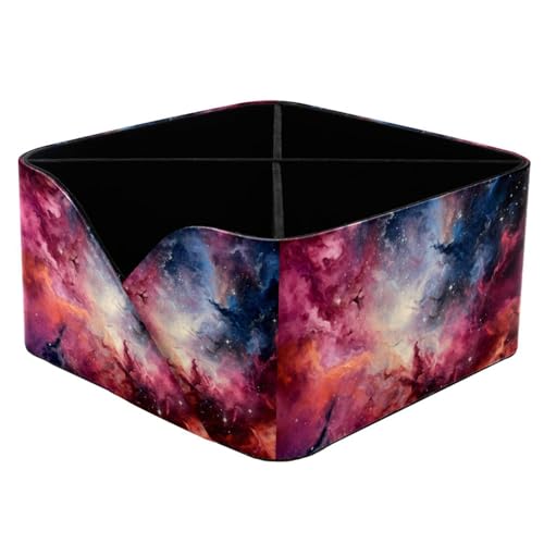 Boîte de rangement rose pour organiser votre bureau et coiffeuse