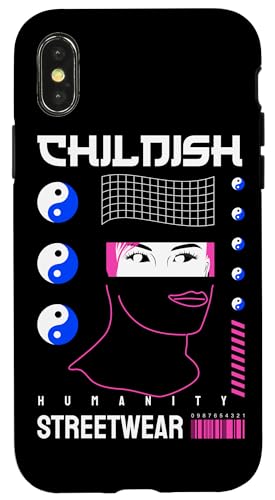 Infantil - Aesthetic Streetwear Carcasa para iPhone X/XS