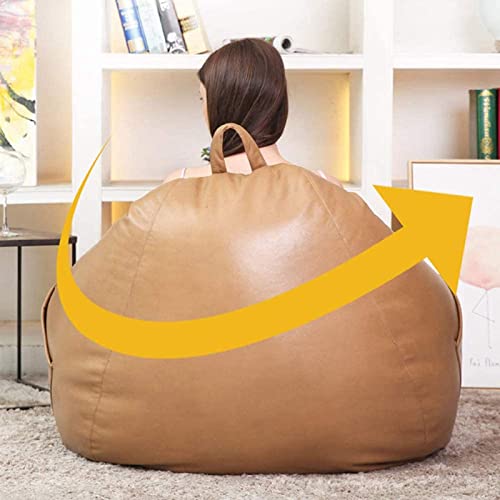 PU Sitzsack-Sesselbezug, Sitzsack Stuhlbezug (Ohne Füllung) Sitzsack Hülle Wasserdicht Sofabezug Für Kinder Und… – Bild 8