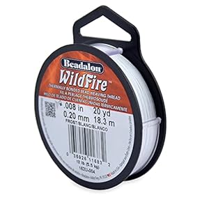 Beadalon Wildfire Frost Perlenfaden 0.01 in / 20 yd