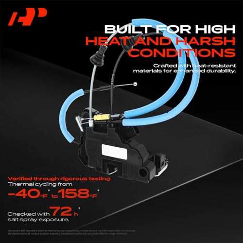 Image of A-Premium Front Left Driver Side Door Lock Actuator Compatible with Hyundai Sonata 2015-2019 Sedan-Except 2015 Hybrid