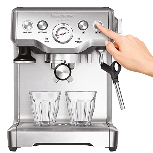 Cafeteira Express 127v Tramontina Prata 110v