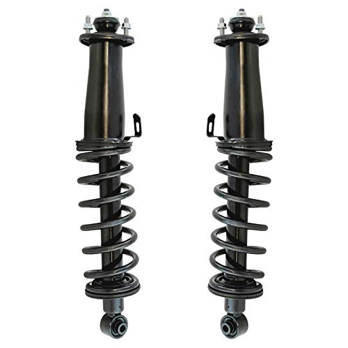 Image of TRQ Rear Strut and Spring Assembly Set 2 Piece | For 2006-13 Lexus IS250 11-13 IS350