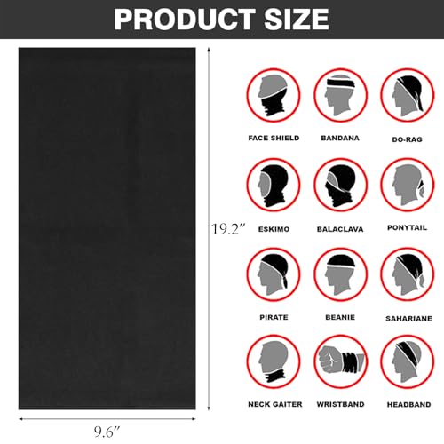 Neck Gaiter Sun Protection Face Mask for Men Women Breathable Head Wrap Headwear Balaclava Bandana3