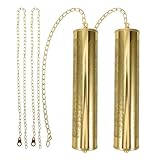 Outanaya 1Set Floor Clock Weight Replacement Iron Chain Hammer Decor Elegant Wall Clock Part for Home Improvement Accessory for Traditional Modern Interiors