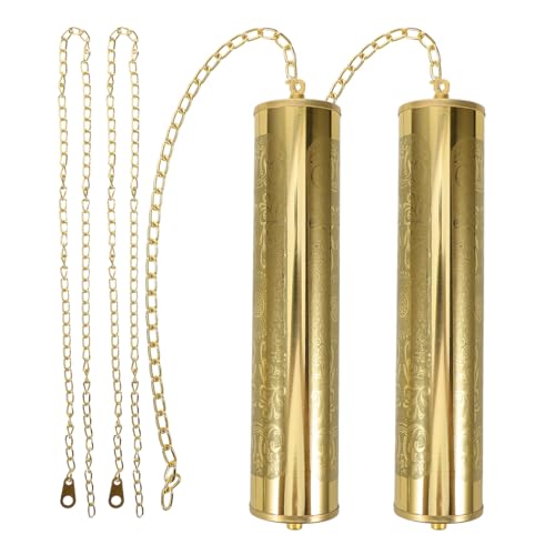 1Set Floor Clock Weight Replacement Iron Chain Hammer Decor Elegant Wall Clock Part for Home Improvement Accessory for Traditional Modern Interiors