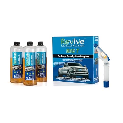 Revive Turbo Cleaner Big T Kit for Diesel & Gas Engines Over 5.0 liters