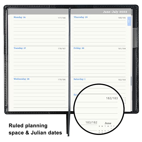 2023-2024 Pocket Planner - Pocket Calendar 2023-2024, July 2023 - June 2024, Weekly Monthly Planner 2023-2024, Small Planner And Schedule Organizer With Inner Pocket #TOP2