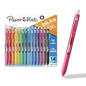 Paper Mate InkJoy Gelstifte 0.7mm 14er Pack - Sortiert