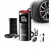 Zaelis Tire Inflator Portable Air Compressor - 3X Faster 150PSI Air Pump for Car...