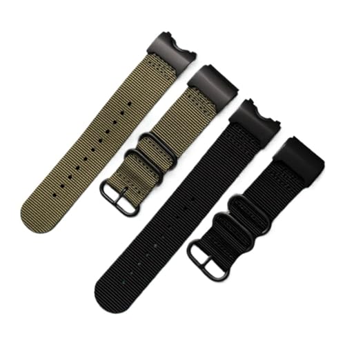 Correa de nailon impermeable para Casio GWG-1000GB evita roturas 4