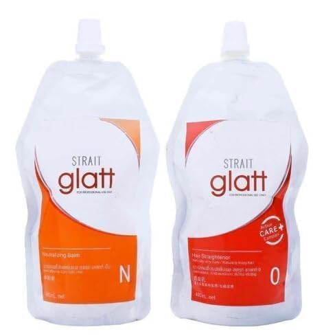 Glatt Professional Hair Straightening Cream Set for Smooth & Silky Hair | Long Lasting Formula |- Pack Of 2-image-16