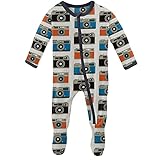 KicKee Zip Footie – Warm, Snuggly, Breathable, and Crafted with Cozy Autumn Charm (Mom's Camera - Newborn)