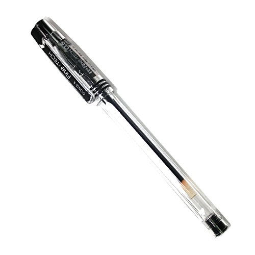 Bolígrafo Rollerball Dong-A Fine Tech 0.5 mm Negro x12 miniatura 2