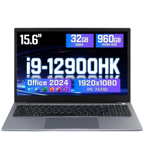 �yCore ��12���� i9-12900HK OFFICE 2024���ځz�m�[�g�p�\�R���Q�[�~���O 14�R�A20�X���b�h(up to 5.0GHz) �S���� /32GB������ DDR4/NvMe ����SSD/Web�J����/�w��F��/windows11 �m�[