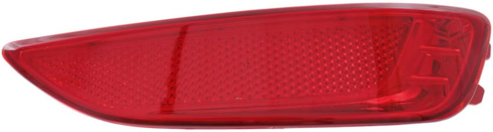 CarLights360 For Hyundai Accent Reflector 2012 13 14 15 2016 Pair Driver and Passenger Side Rear Hatchback CAPA Certified | HY1184104 | HY1185104 | 92405 1R200