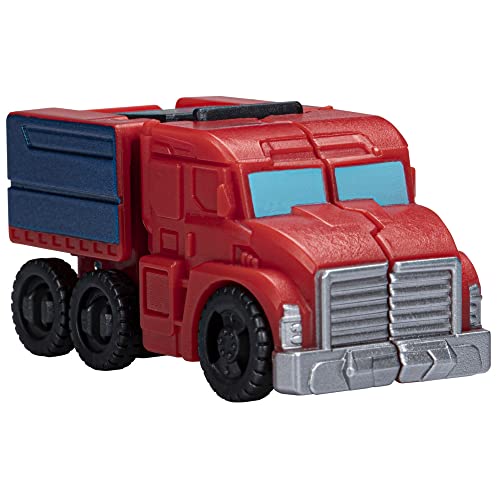 Transformers EarthSpark Tacticon Optimus Prime Figure, 6 cm, Robot Toy for Children from 6 Years, Multicoloured, Compact - Image 2