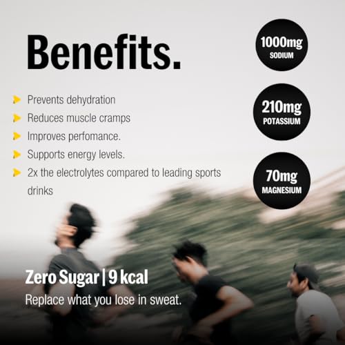 Image of The Func. Lab Daily Electrolytes - Salty Raspberry | 30 Sachets | Instant Hydration Powder with Sodium, Potassium, Magnesium | Sugar-Free, No Preservatives | Instant Energy, Performance & Recovery Drink
