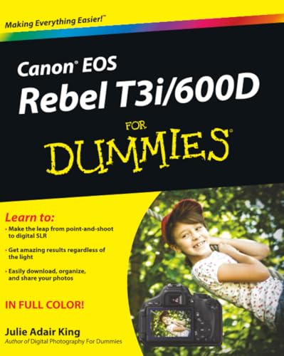 Canon EOS Rebel T3i / 600D For Dummies