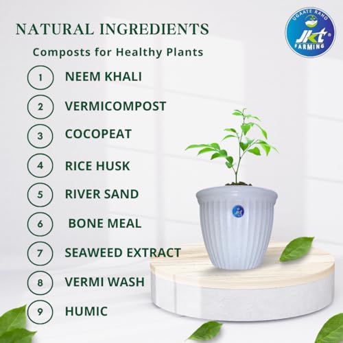 Image of PMD Organic Potting Soil Mix for Plants, Nutrient Rich, Enriches Soil, Develops Root, Pest Deterrent, Ideal for Outdoor & Indoor Plant, Home Garden, Flowers, Herbs & Succulents, 10Kg