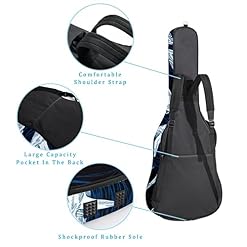 Flèches dessinées à la main, fond blanc, étui de protection rembourré pour guitare classique acoustique, Multicolore 02… - Les Beatles, Paul McCartney, John Lennon, RIngo Starr, George Harrison Flèches dessinées à la main, fond blanc, étui de protection rembourré pour guitare classique acoustique, Multicolore 02… – Image 3