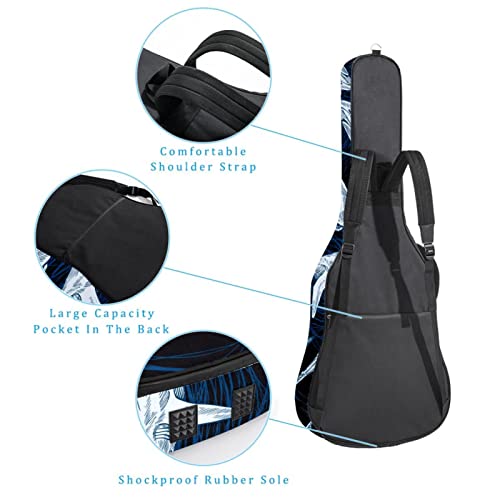Flèches dessinées à la main, fond blanc, étui de protection rembourré pour guitare classique acoustique, Multicolore 02… - Les Beatles, Paul McCartney, John Lennon, RIngo Starr, George Harrison Flèches dessinées à la main, fond blanc, étui de protection rembourré pour guitare classique acoustique, Multicolore 02… – Image 4
