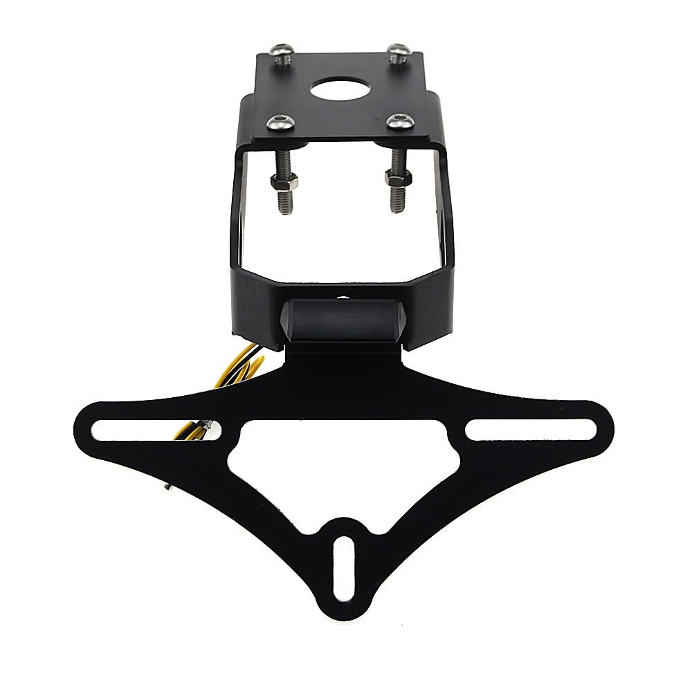DDGBERFP For Z650 2017 2018 2019 Motorcycle License Plate Holder With Turn Signal Tail Tidy Mudguard Eliminator