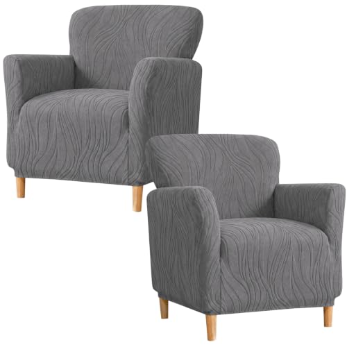 GOSTADY Chair Covers Armchair Slipcovers for Living Room,Light Gray