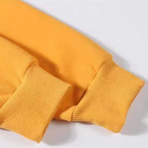 Mens Fleece Lined Hoodies Teen Boys Quarter Zip Pullover Sweatshirts Hooded Fall Winter Warm Fleece Tops Oversized4