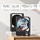 MECHEN CD Player Bluetooth, Tragbarer Discman CD Player für Zuhause, Fernbedienung, Eingebaute Lautsprecher und LED Bildschirm, unterstützt TF Card & AUX, CD-R, CD-RW