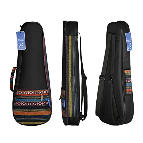 KOCAN Coloré 21″Soprano ukulélé ukulélé Uke Sac Sac à Dos étui Ethnique National Style Durable Coton éponge Rembourrage avec bandoulière réglable,Ukulele Sac à Dos - Les Beatles, Paul McCartney, John Lennon, RIngo Starr, George Harrison KOCAN Coloré 21"Soprano ukulélé ukulélé Uke Sac Sac à Dos étui Ethnique National Style Durable Coton éponge Rembourrage avec bandoulière réglable,Ukulele Sac à Dos – Image 6