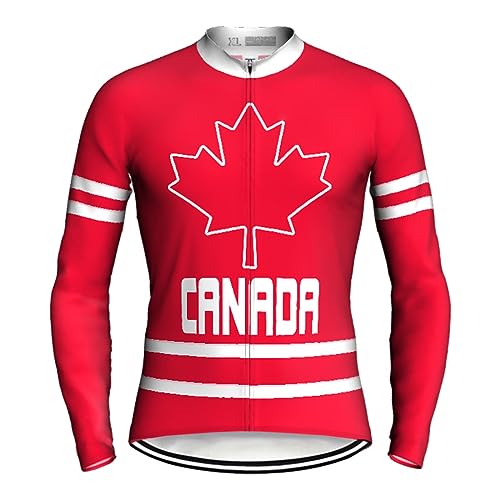 Vêtements de vélo d'automne et maillot de cyclisme homme manches longues route