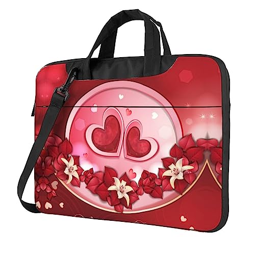 Sac à bandoulière ordinateur portable mallette antichoc avec sangle réglable