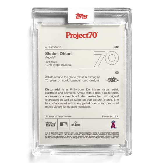 Amazon.co.jp: Topps Project70 Card 大谷翔平＃832 Shohei