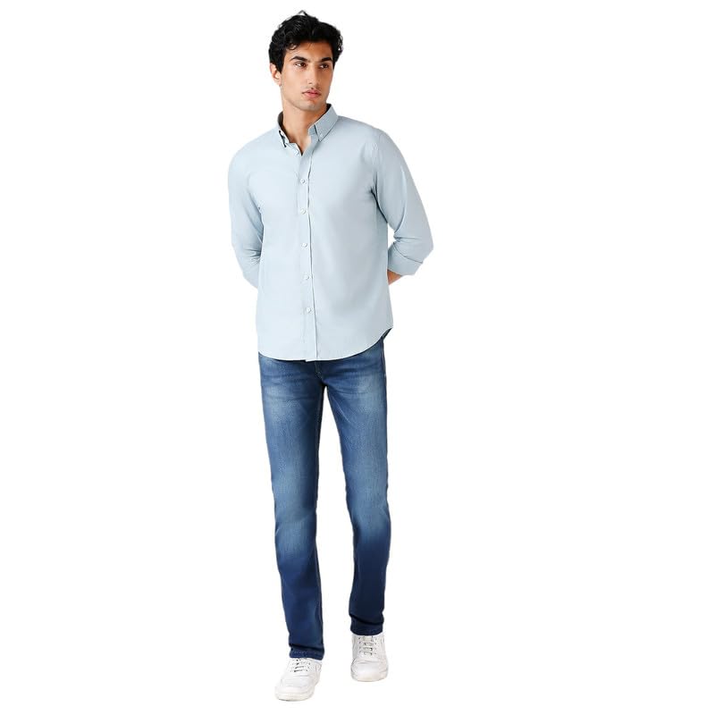Image of MARK & ALBERT Men's Cotton Formal Shirt