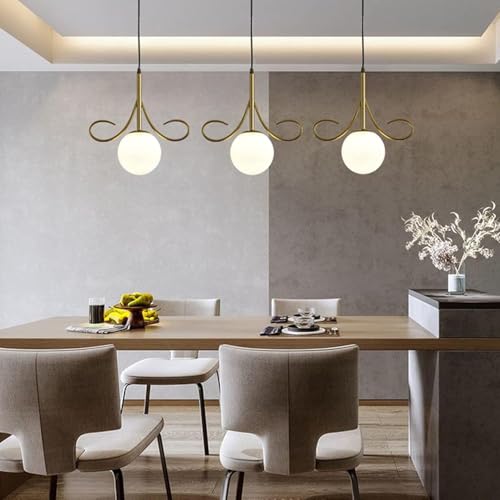 Lámpara de araña LED dorada posmoderna para iluminación interior de pasillos 5