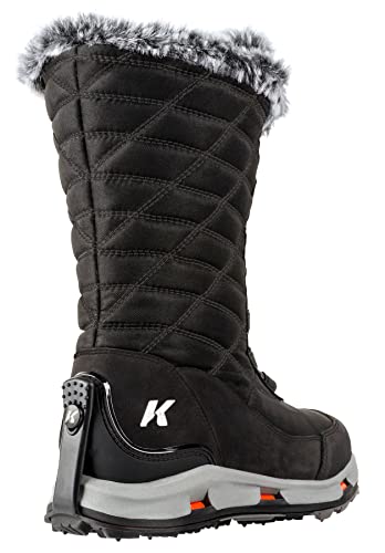 Korkers Women's South Lake Winter Boots - Extra Cozy and Waterproof - Includes Interchangeable TrailTrac Sole4