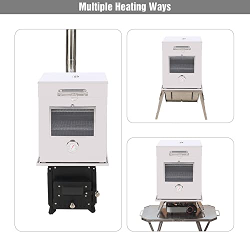 Redcamp Fodable Camping Oven With 3 Tier Grill, Stainless Steel Oven For Propane Stove Baking Bbq Outdoor Cooking #TOP3