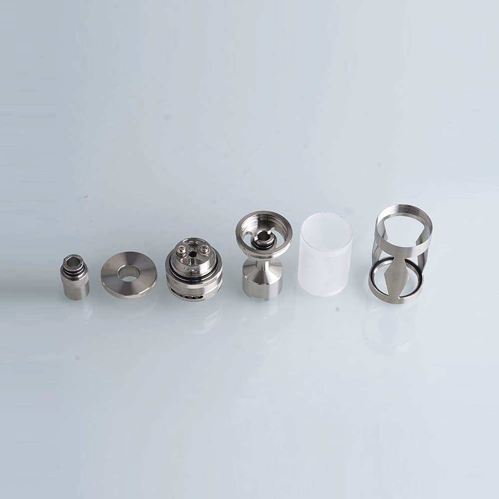 Typhoon GT III 2021, Taifun GT3, Taifun GT Tank, TF Tank 3, Typhoon Rta  Rebuildable Tank Vape Atomizer, Silver : Amazon.de: Electronics & Photo