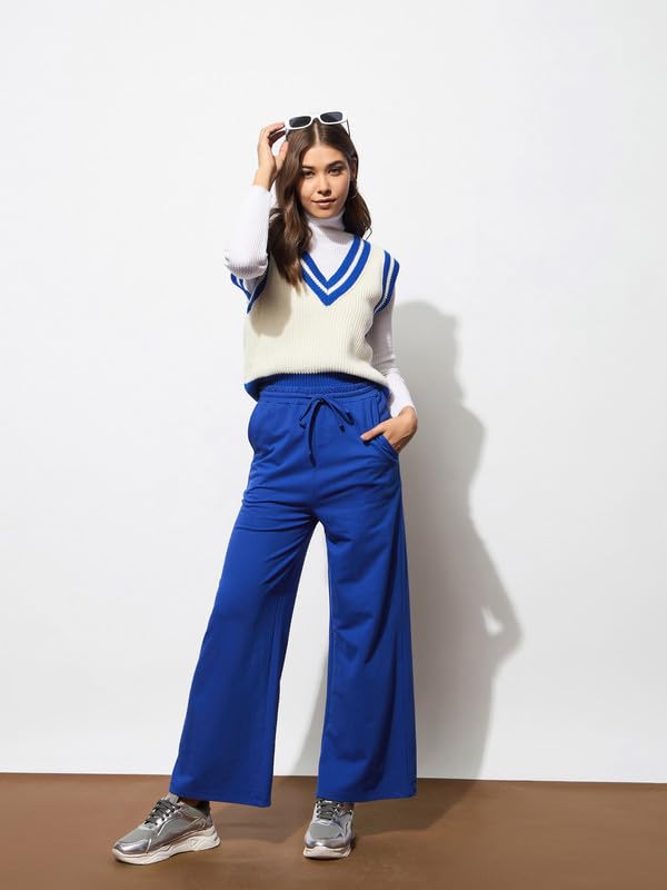 Image of barcino Women Blue Track Pants BAPANT51077-M85 -XL