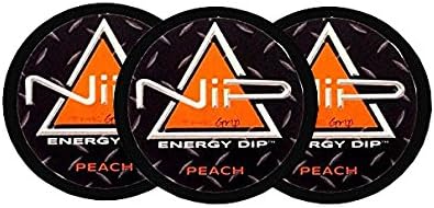 Nip Energy Dip Peach Flavor (3 Pack)