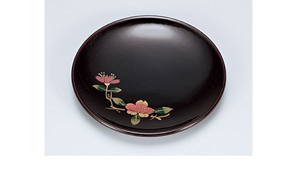 新品】 会津漆器 茶托 丸皿 溜 段付茶托 和食器 seedsofinnocence.com