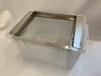 菌糸ブロック崩し　コンテナセット DDA】菌糸ブロック崩し wide +BOXコンテナ45L(クリア) セット