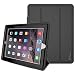 SEYMAC Stock iPad 2/3/4 Case (NOT for iPad 5th6th or iPadMINI), Heavy Duty 3 Layer Case, Drop Proof, Auto Sleep Smart Cover Protective Magnetic PU Leather Stand for iPad 2/3/4 Generation (Black)