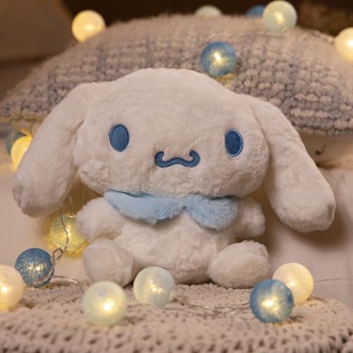 Image of Mirada Sanrio Cinnamoroll Soft Plush Toy - 28cm | Official Licensed Cute White Stuffed Animal for Kids & Girls | Super Soft Cuddly Character Doll | Ideal Gift for Birthday, Valentine & Room Decor