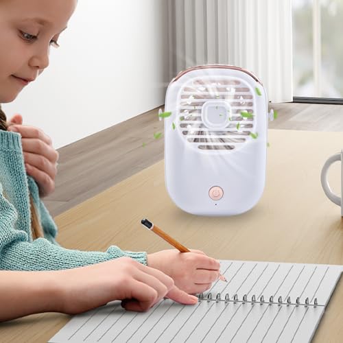 Ventilateur portable rechargeable et léger avec 3 modes - 4