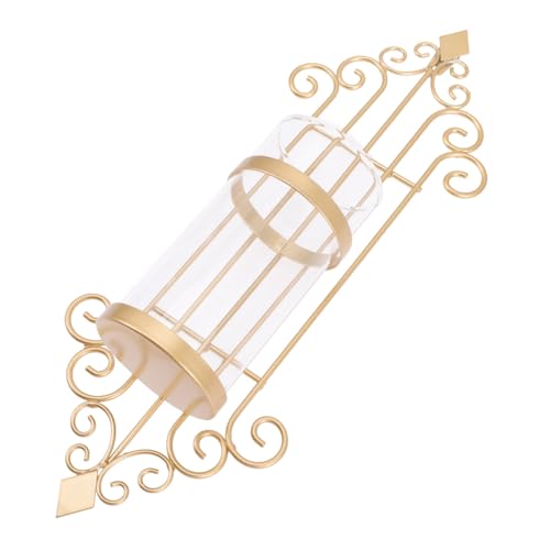 Candelabro de pared de hierro DOITOOL para iluminar tu salón con elegancia 6